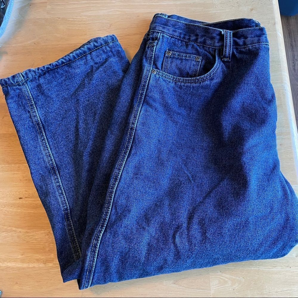 Stanley Fleece lined denim jeans size 40x30
